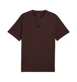 Puma T-shirt Essential Small No.1 Logo Centered M Marrone 692912-31