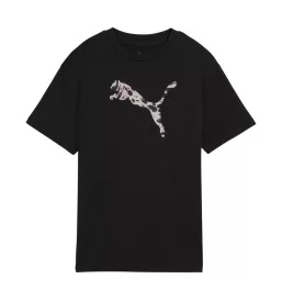 Puma T-shirt Essential Graphic Animal Relaxed Girls Nero 692491-01
