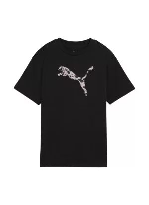 Puma T-shirt Essential Graphic Animal Relaxed W Nero 691821-01