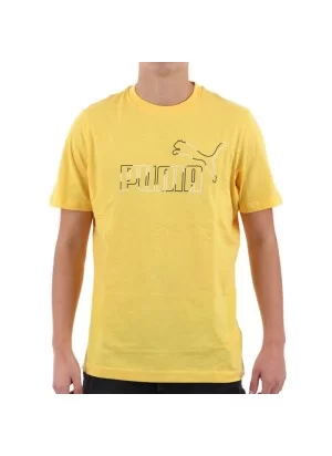 Puma T-shirt Essential Big Logo M Giallo 688913-55
