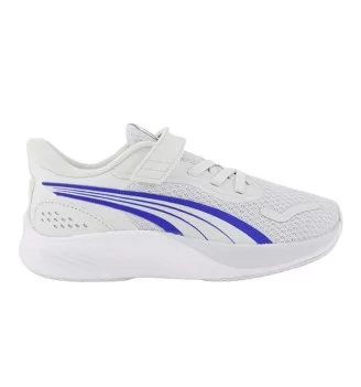 Puma Scarpe Pounce AC+ Inf Bianco Blu Giallo 401516-14