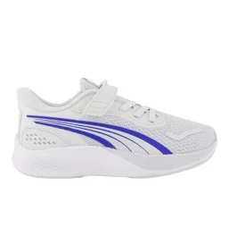 Puma Scarpe Pounce AC+ Inf Bianco Blu Giallo 401516-14