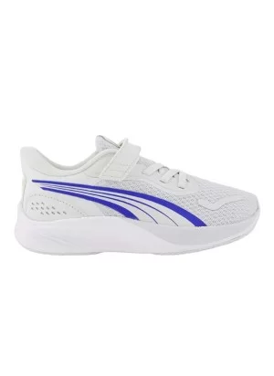 Puma Scarpe Pounce AC+ Inf Bianco Blu Giallo 401516-14