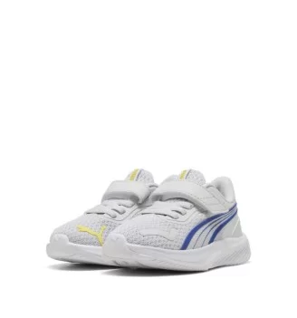 Puma Scarpe Pounce AC+ Inf Bianco Blu Giallo | Puma | 