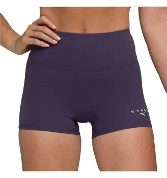 Puma Pantaloncini X Hyrox Leggings Shapeluxe 3" 7,62Cm Tight Viola Scuro | Puma | 