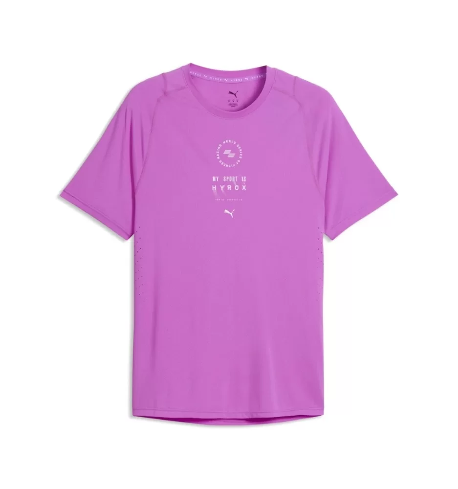 Puma T-shirt X Hyrox Dryelite Training M Fucsia 528567-73