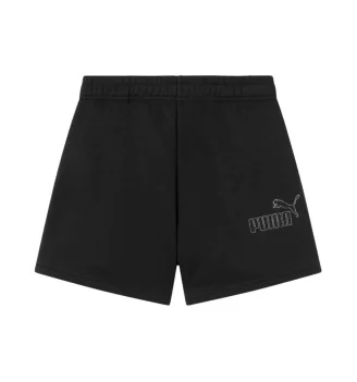 Puma Pantaloncini Essentials Rhinestone Training Girls Nero 693861-01