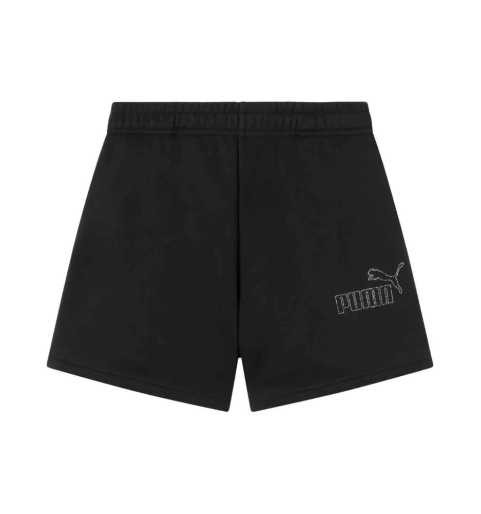 Puma Pantaloncini Essentials Rhinestone Training Girls Nero 693861-01