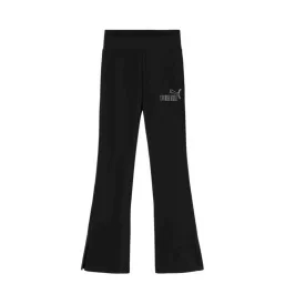 Puma Leggings Essentials Rhinestone Logo Girls Nero 693860-01