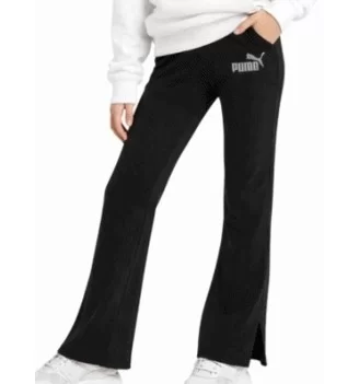 Puma Leggings Loose Essentials Rhinestone Logo Girls Nero | Puma | 