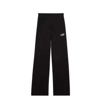 Puma Leggings Essential Small No. 1 Logo High-Waist Straight Nero 682428-01