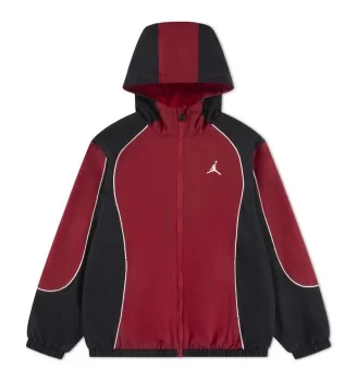 Jordan Giacca Color Block Wind Jacket Boys Rosso Nero 95F395-R78