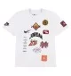 Jordan T-shirt Dynasty Patch Boys Bianco 95F385-001