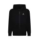 Jordan Felpa Cappuccio Zip Brooklyn French Terry Boys Nero | Jordan | 