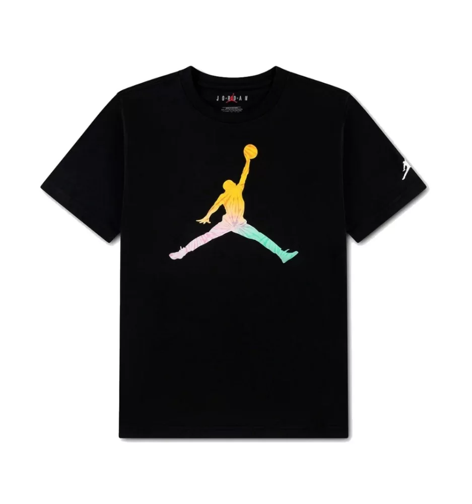 Jordan T-shirt Tie Dye Boys Nero 95F822-023