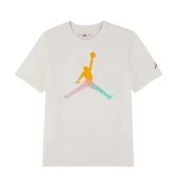 Jordan T-shirt Tie Dye Boys Bianco 95F822-001