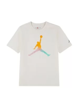 Jordan T-shirt Tie Dye Boys Bianco 95F822-001