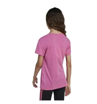 Adidas T-shirt Big Logo Win Girls Rosa | Adidas | 
