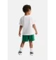 Nike Tuta Small Logo French Terry Bianco Verde | Nike | 