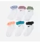 Nike Calzini Ruffle Caviglia Ankle Sock 6 Paia Bianco E Multicolore | Nike | 