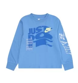Nike Maglia On The Move Boys Celeste 86M759-UAV