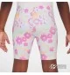 Nike Tuta Flow Ral All Over Print Leggings Bike Girls Bianco Rosa Scuro | Nike | 