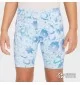 Nike Tuta Flow Ral All Over Print Leggings Bike Girls Bianco Celeste | Nike | 