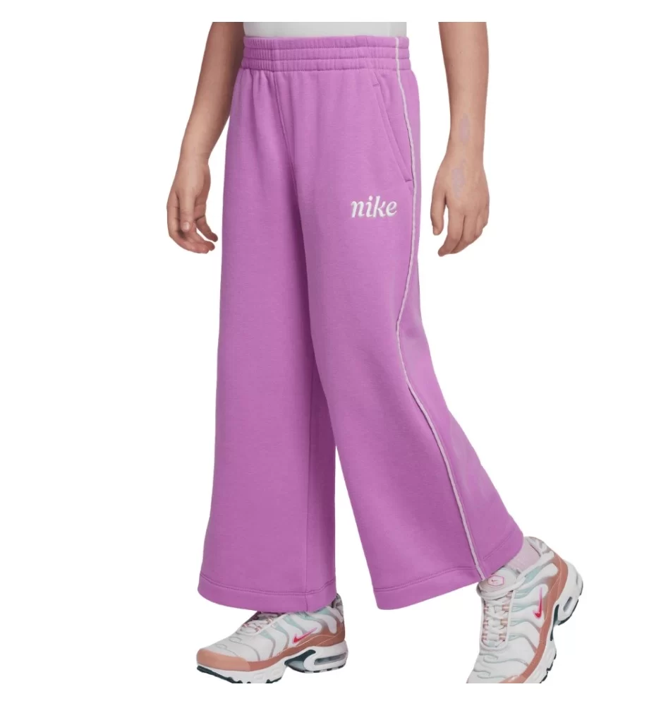 Nike Pantaloni Essentials French Terry Wl Girls Rosa 36M601-P3R