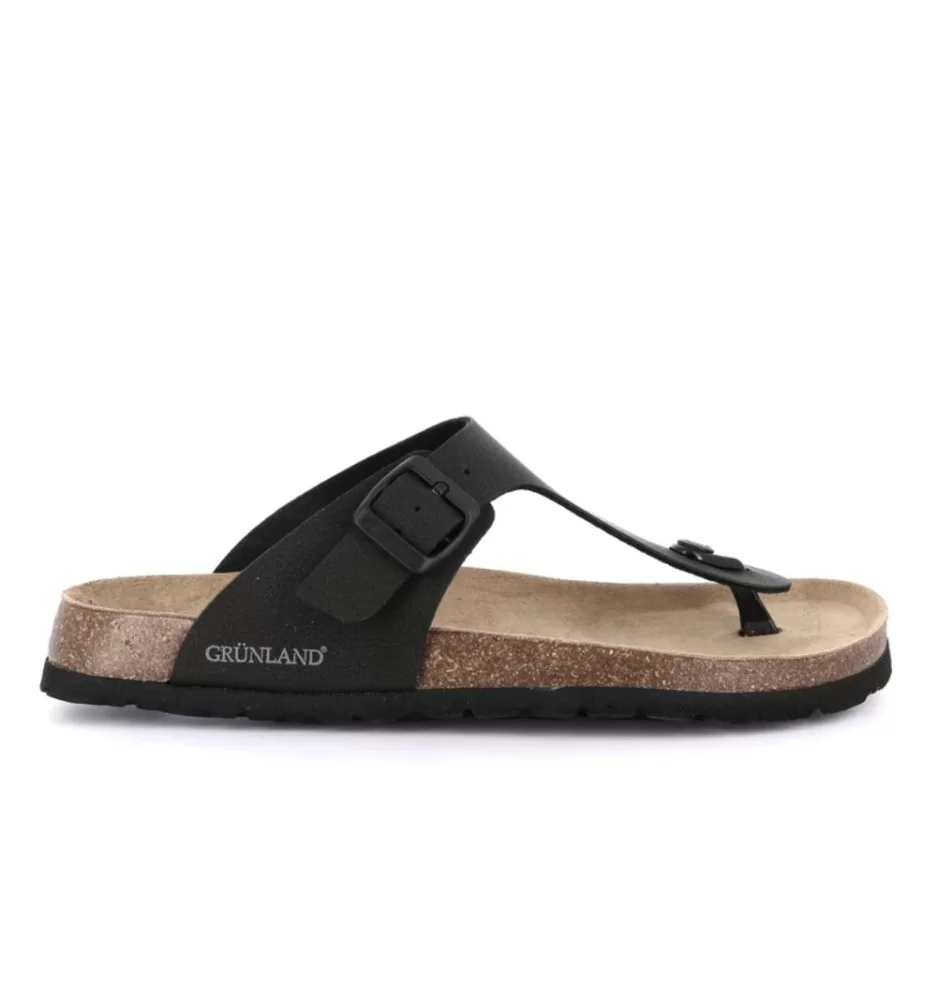 Grünland Infradito Bobo 0072 Nero CC 0072 40 BOBO NERO-NERO
