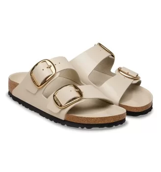 Birkenstock Ciabatta Arizona Stretta Big Buckle Bianco | Birkenstock | 