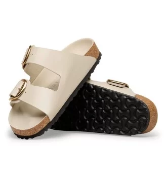 Birkenstock Ciabatta Arizona Stretta Big Buckle Bianco | Birkenstock | 