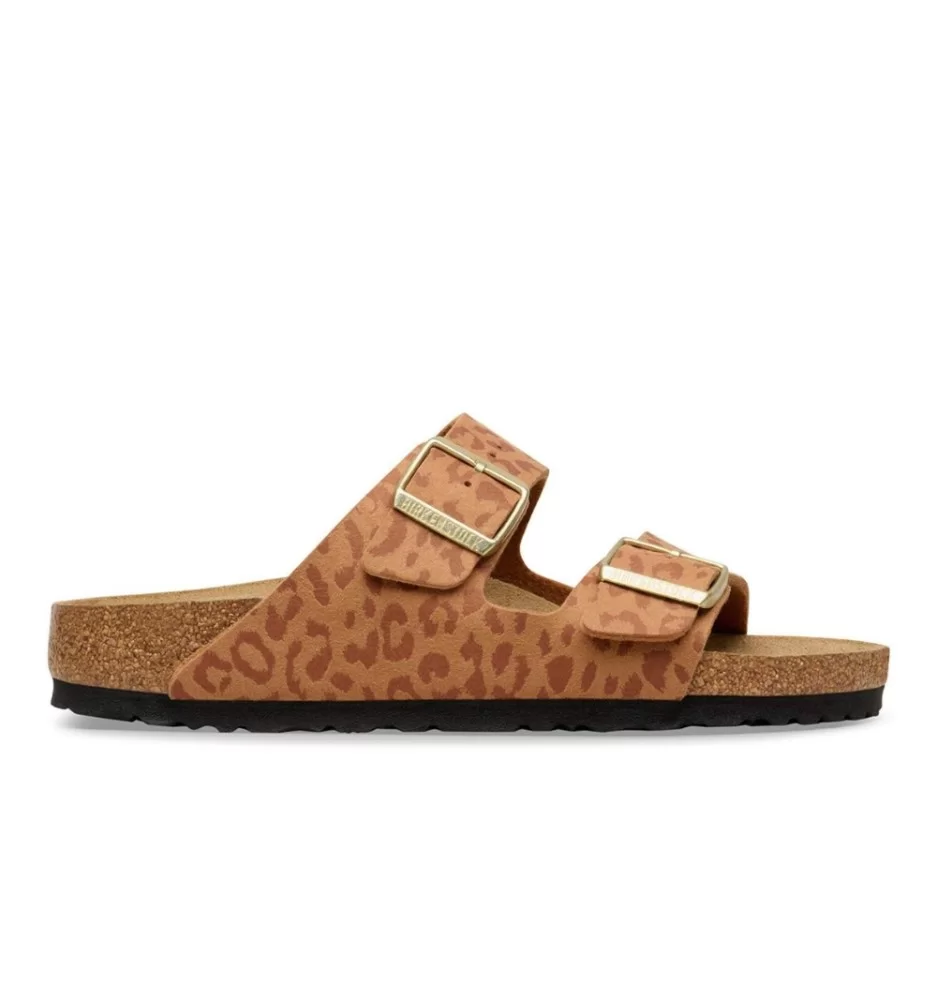 Birkenstock Ciabatta Arizona Leo Pecan Marrone Arancio 1031926 Birkenstock Ciabatta Arizona Leo Pecan Marrone Arancio 1031926