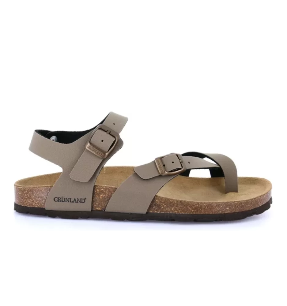 Grünland Infradito Sandalo Sara 0004 Tortora SB 0004 40 SARA TORTORA