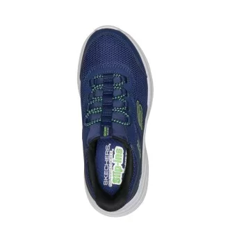 Skechers Scarpe Bounder Pro Blu Verde Bianco | Skechers | 