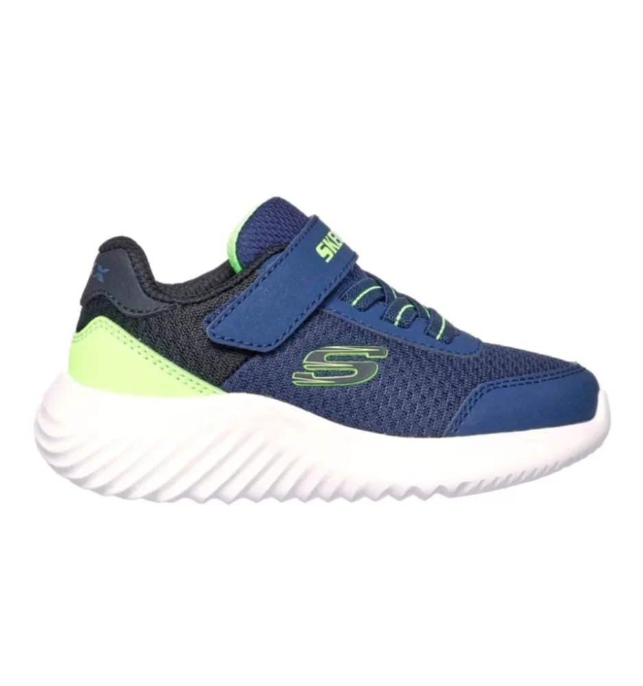 Skechers Scarpe Bounder Trezic Kids Blu Lime 403908N NVLM