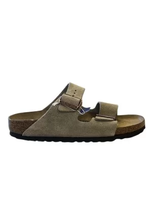 Birkenstock Ciabatta Arizona Stretta Taupe Grigio 051463