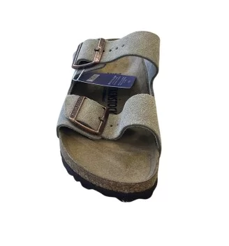 Birkenstock Ciabatta Arizona Stretta Taupe Grigio | Birkenstock | 
