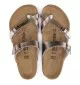 Birkenstock Infradito Mayari Regolare Birko Flor Graceful Taupe | Birkenstock | 