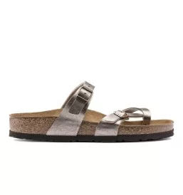 Birkenstock Infradito Mayari Regolare Birko Flor Graceful Taupe 1016408