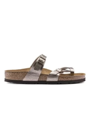 Birkenstock Infradito Mayari Regolare Birko Flor Graceful Taupe 1016408