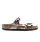 Birkenstock Infradito Mayari Regolare Birko Flor Graceful Taupe 1016408