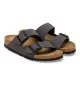 Birkenstock Ciabatta Arizona Stretta M Velvet Grigio | Birkenstock | 