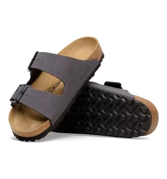 Birkenstock Ciabatta Arizona Stretta M Velvet Grigio | Birkenstock | 