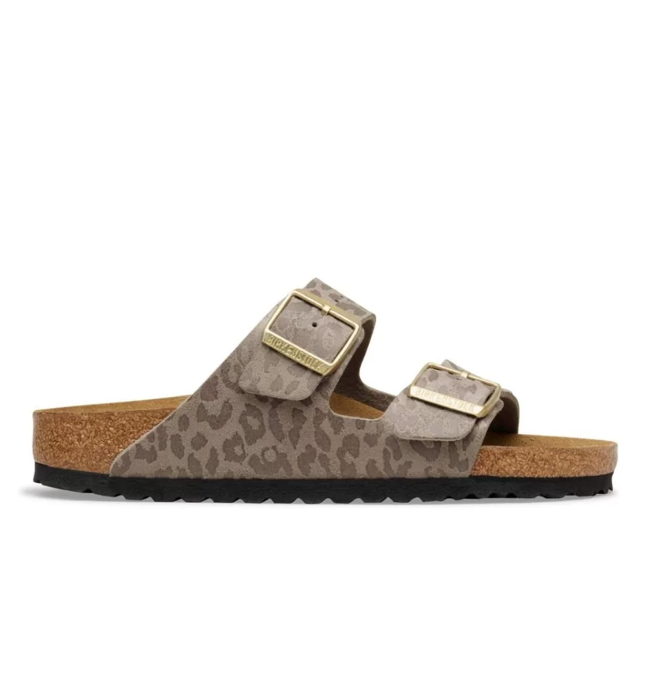 Birkenstock Ciabatta Arizona Leo Grigio Taupe 1031941 Birkenstock Ciabatta Arizona Leo Grigio Taupe 1031941