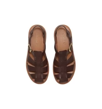 Timberland Sandali Stone Street Fisherman Full Grain Marrone Scuro | Timberland | 