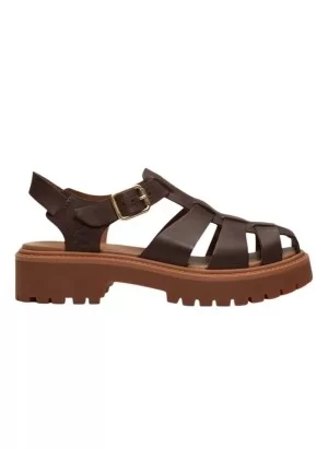Timberland Sandali Stone Street Fisherman Full Grain Marrone Scuro TB0A5S65W011