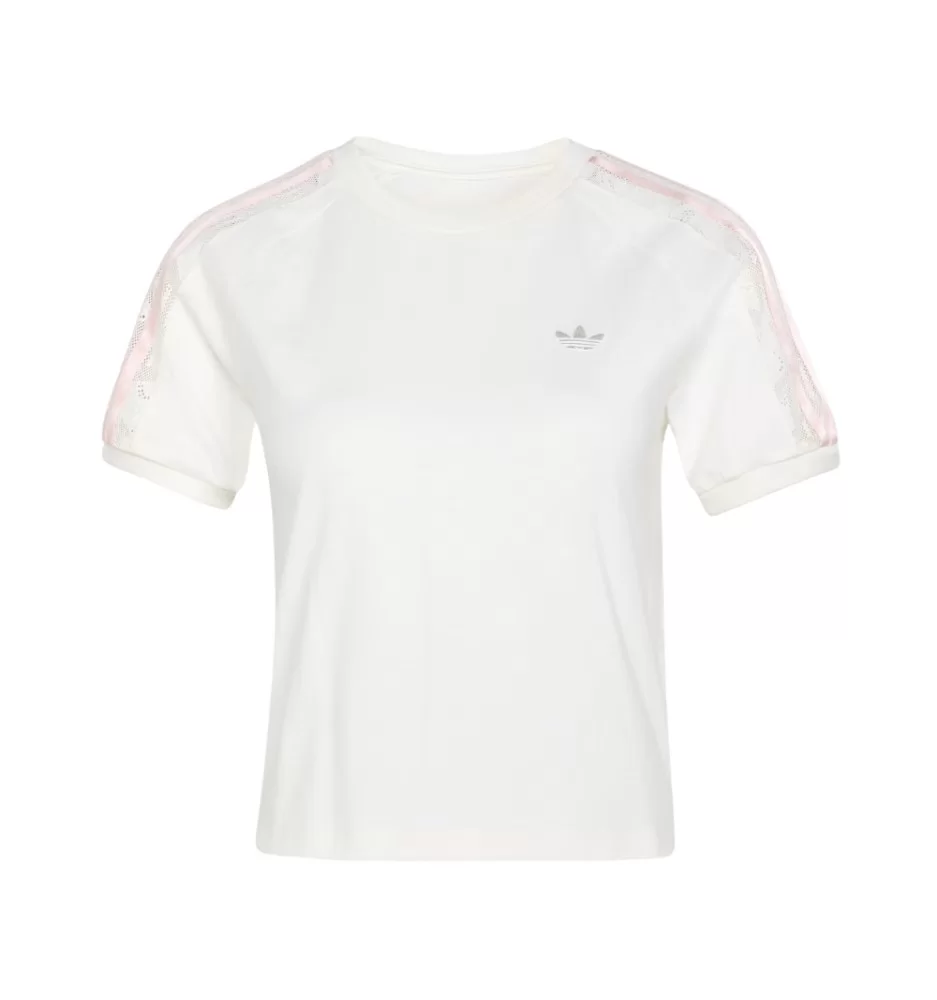 Adidas T-shirt Lace Cali W Bianco KG3609