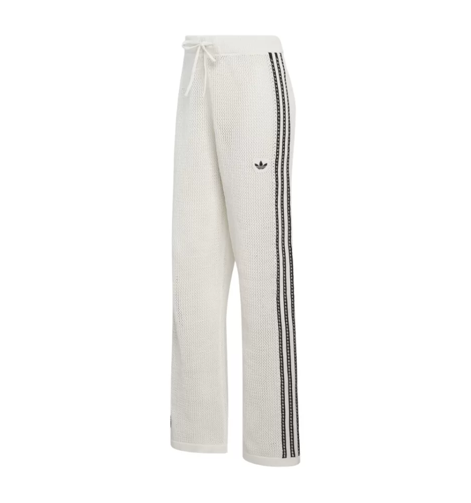 Adidas Pantaloni Crochet Bianco KC6493