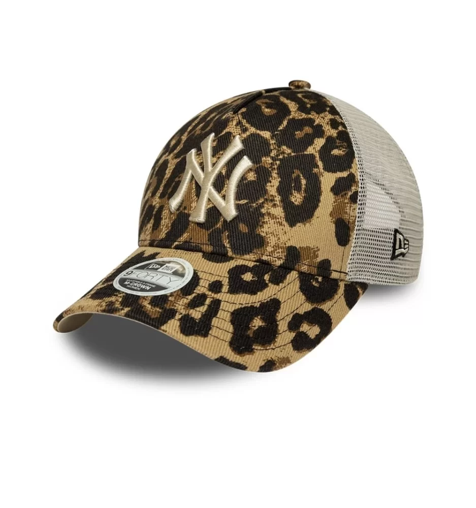 New Era Cappello 9fortymc Leopard Af New York Yankees Marrone 60856311