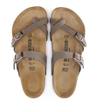 Birkenstock Infradito Mayari Regolare W Mocca Verde Marrone | Birkenstock | 